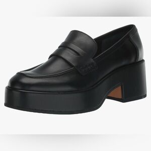 Dolce Vita Black Platform Loafers